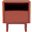 Ella Nightstand In Terracotta