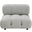 Ellamaria Tufted Accent Chair In Light Grey