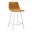 Elland Counter Stool In Light Brownwhite Base