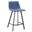 Elland Counter Stool In Peacock Blue
