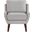 Ellie Accent Chair In Gray