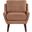 Ellie Accent Chair In Orange