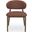 Ellie Dining Chair In Rust
