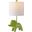 Ellie Elephant Lamp in Green
