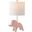 Ellie Elephant Lamp in Pink