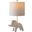 Ellie Elephant Lamp in White