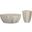 Elmbrook Solid Mango Drum Occasional Table Set In White Wash