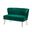 Eloisa Loveseat In Green