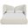 Elowen Chenille Fabric Upholstered Full Bed In Cream