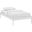 Elsie White Twin Bed Frame