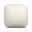 Elyro Solid Hand-Woven Boucle Pouf In Ivory