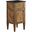 Elysian 18 Inch Wood Bathroom Vanity In Black/Brown