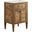 Elysian 24 Inch Wood Bathroom Vanity In White/Brown