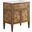 Elysian 30 Inch Wood Bathroom Vanity In White/Brown