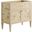 Elysian 36 Inch Wood Bathroom Vanity Cabinet In Burgundy