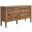 Elysian 62 Inch Wood Sideboard In Brown