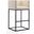 Embassy Barstool in Cream and Black