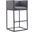 Embassy Barstool in Grey and Black