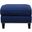 Emery Blue Ottoman