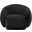 Emery Velvet Chair In Black Velvet