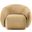 Emery Velvet Chair In Camel