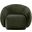 Emery Velvet Chair In Green Velvet