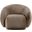 Emery Velvet Chair In Taupe