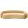Emery Velvet Sofa In Camel