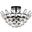 Emilia 14 Inch Flush Mount In Black