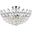 Emilia 18 Inch Flush Mount In Chrome