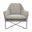 Emilia Lounge Chair In Gray
