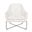 Emilia Lounge Chair In Ivory