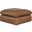 Emilia Oversized Accent Ottoman In Caramel