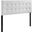 Emily White Queen Upholstered Vinyl Headboard MOD-5171-WHI