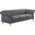 Emma Crystal Sofa In Gray