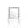 Emma Mirror In Natural and White