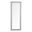 Emmeline Scalloped Rectangle Floor Mirror In Light Gray