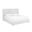 Emmit King Platform Bed In Merino Pearl