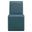 Emory Upholstered Performance Velvet Dining Side Chair In Cadet Blue