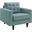 Empress Laguna Upholstered Fabric Arm Chair