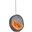 Encase Swing Outdoor Patio Lounge Chair Without Stand In Orange