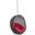 Encase Swing Outdoor Patio Lounge Chair Without Stand In Black and Red