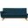 Engage Azure Left-Arm Loveseat