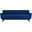 Engage Channel Tufted Performance Velvet Sofa In Navy