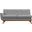 Engage Gray Left-Arm Loveseat In Light Gray