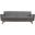 Engage Gray Upholstered Fabric Sofa In Light Gray