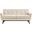 Engage Herringbone Fabric Loveseat In Beige