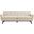 Engage Herringbone Fabric Sofa In Beige