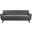 Engage Performance Velvet Sofa In Gray