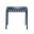 Enid 22 Inch Outdoor Side Table In Dark Blue